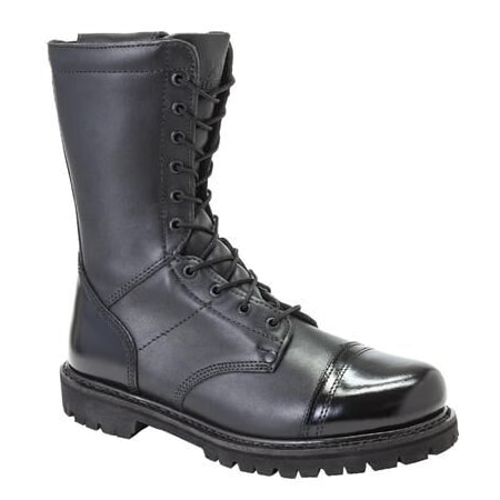 Rocky Women's Jump Boot, 8 M, Leather, 10 in Height, Black FQ0004090